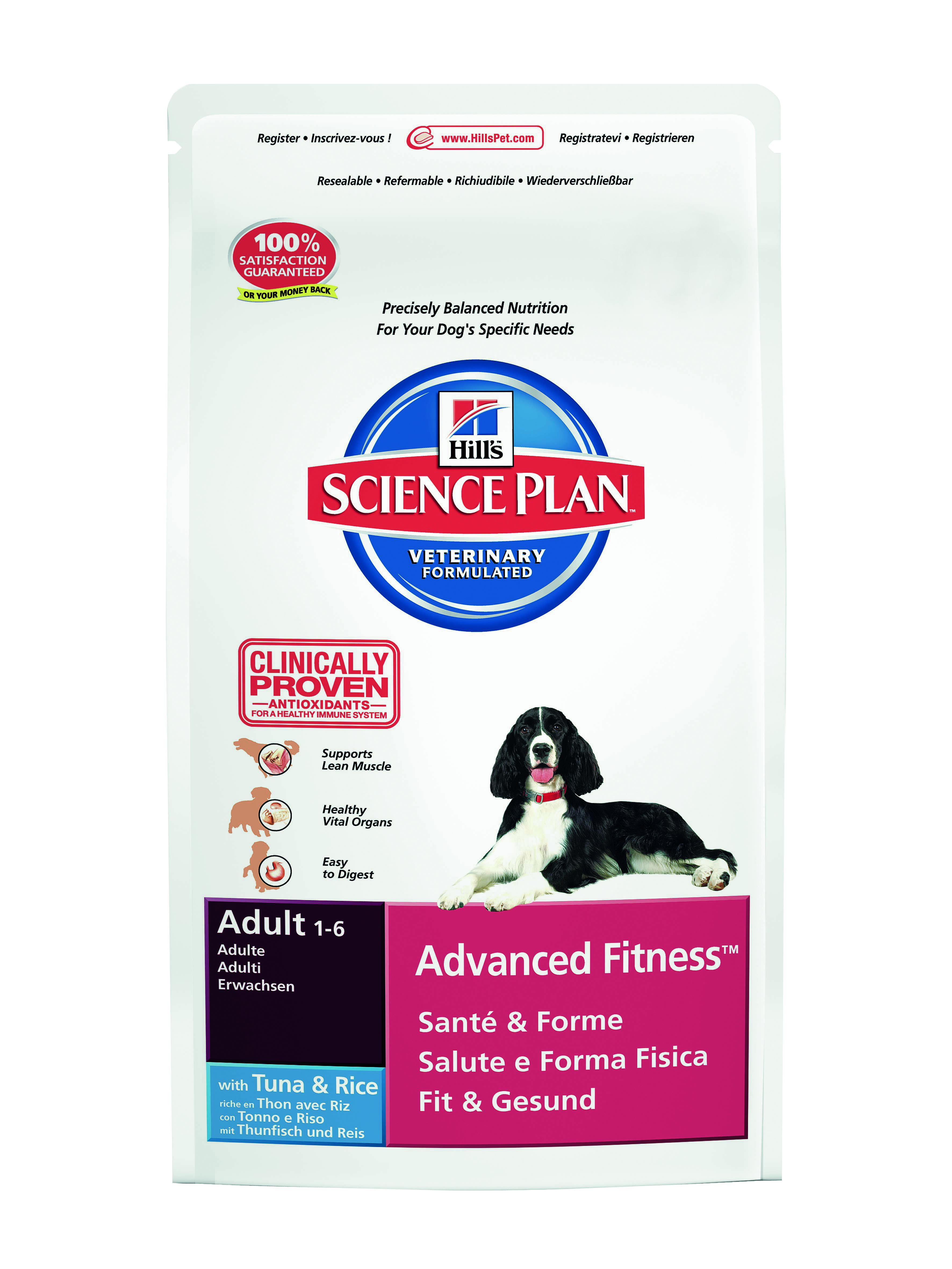 Science Plan™ Canine Adult Advanced Fitness™ Med with Tuna & Rice 3 kg Dry