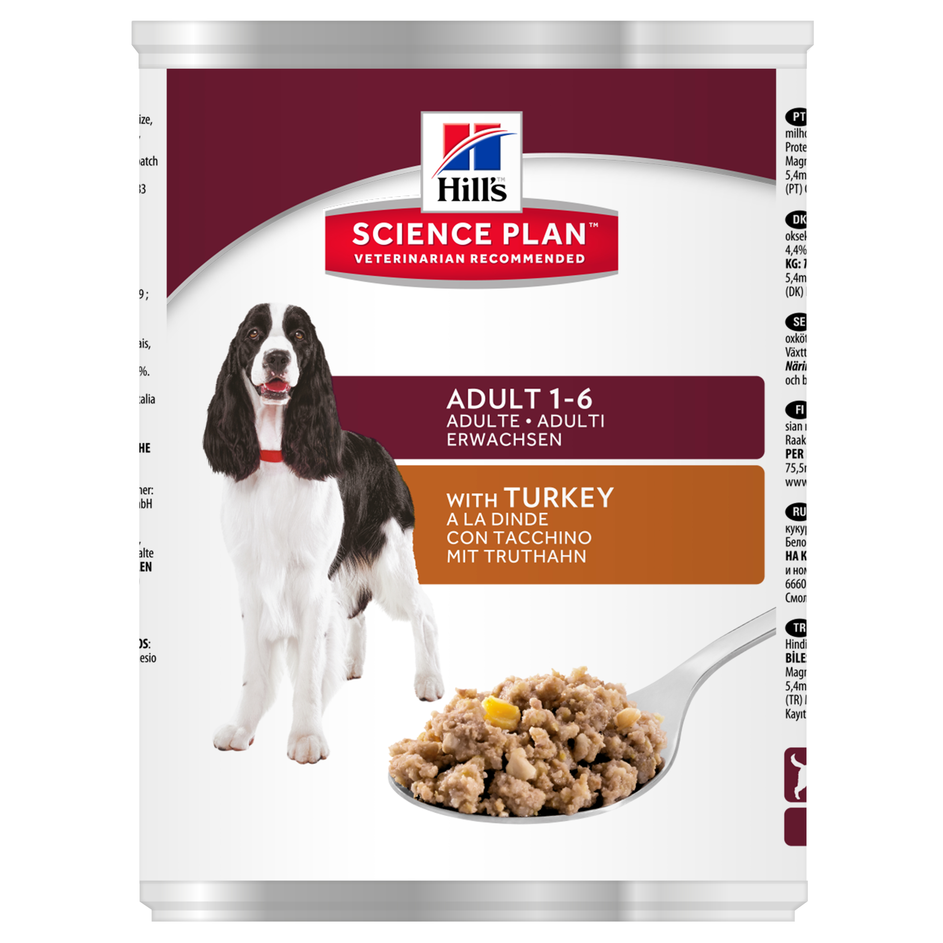 SP Canine Adult Turkey 12x370gcan