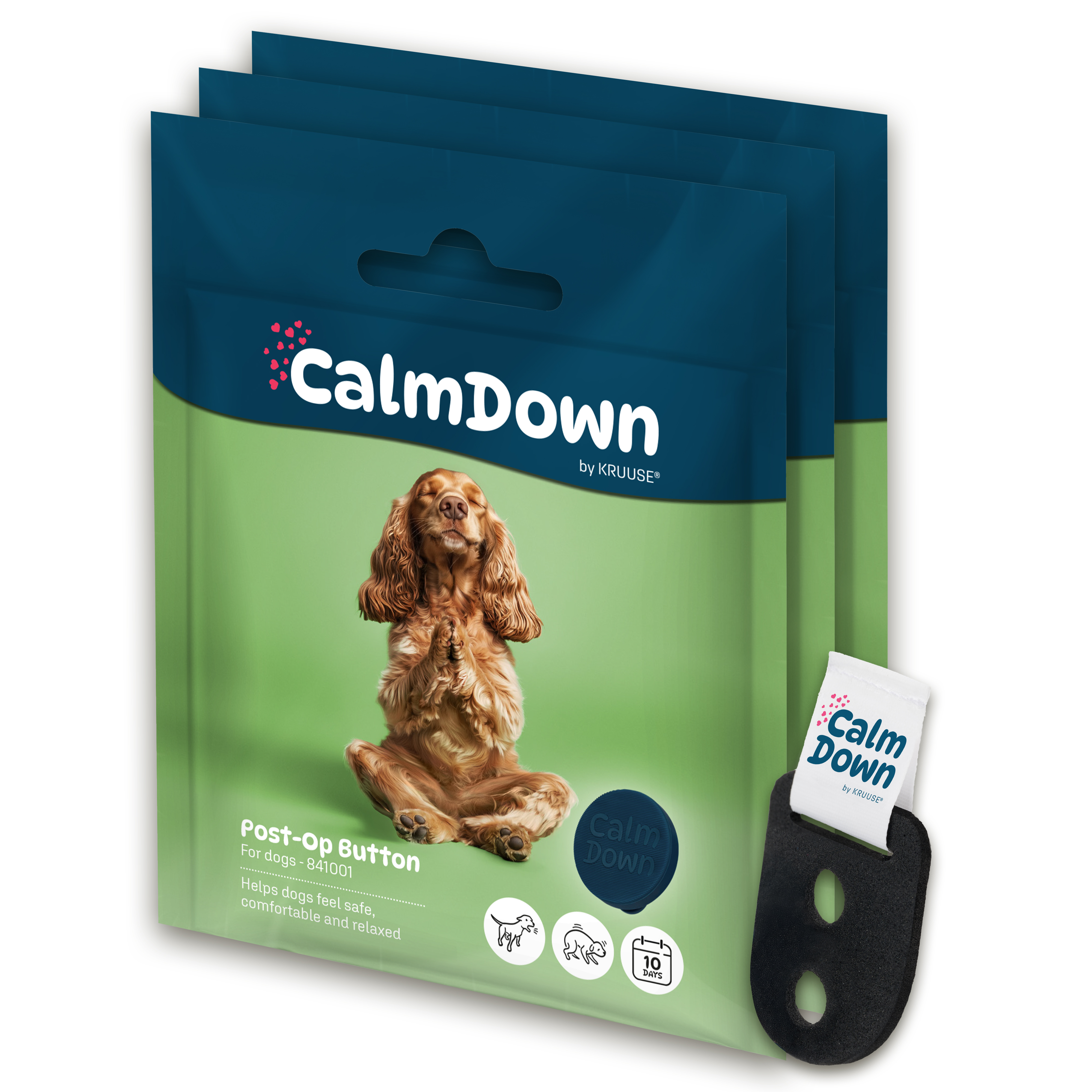 CalmDown by KRUUSE® Dog MultiUse Kit, 3 buttons