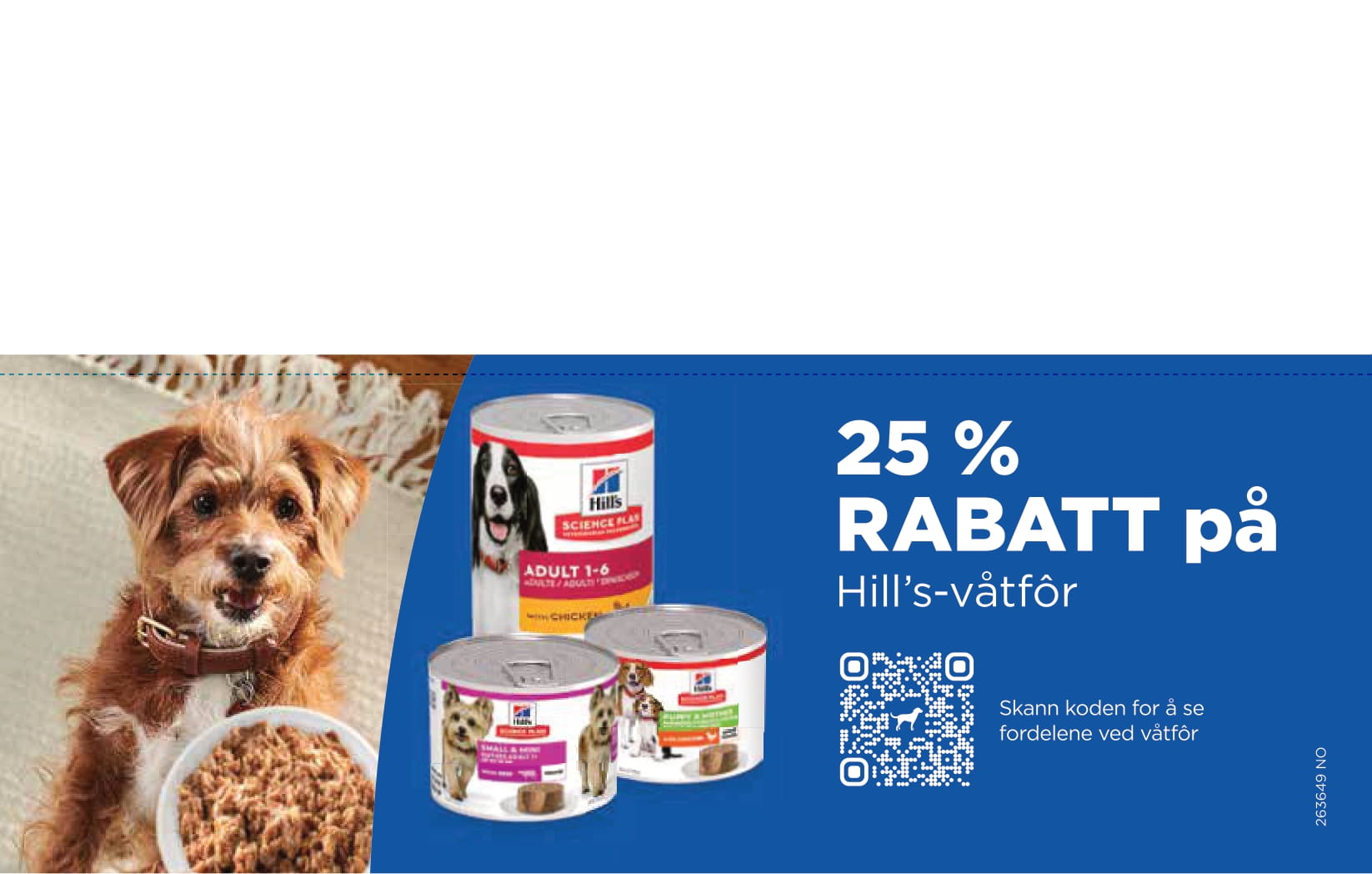 HI Wet C2 2024 EU - Shelf Talker Promo Dog - Pet Store NO
