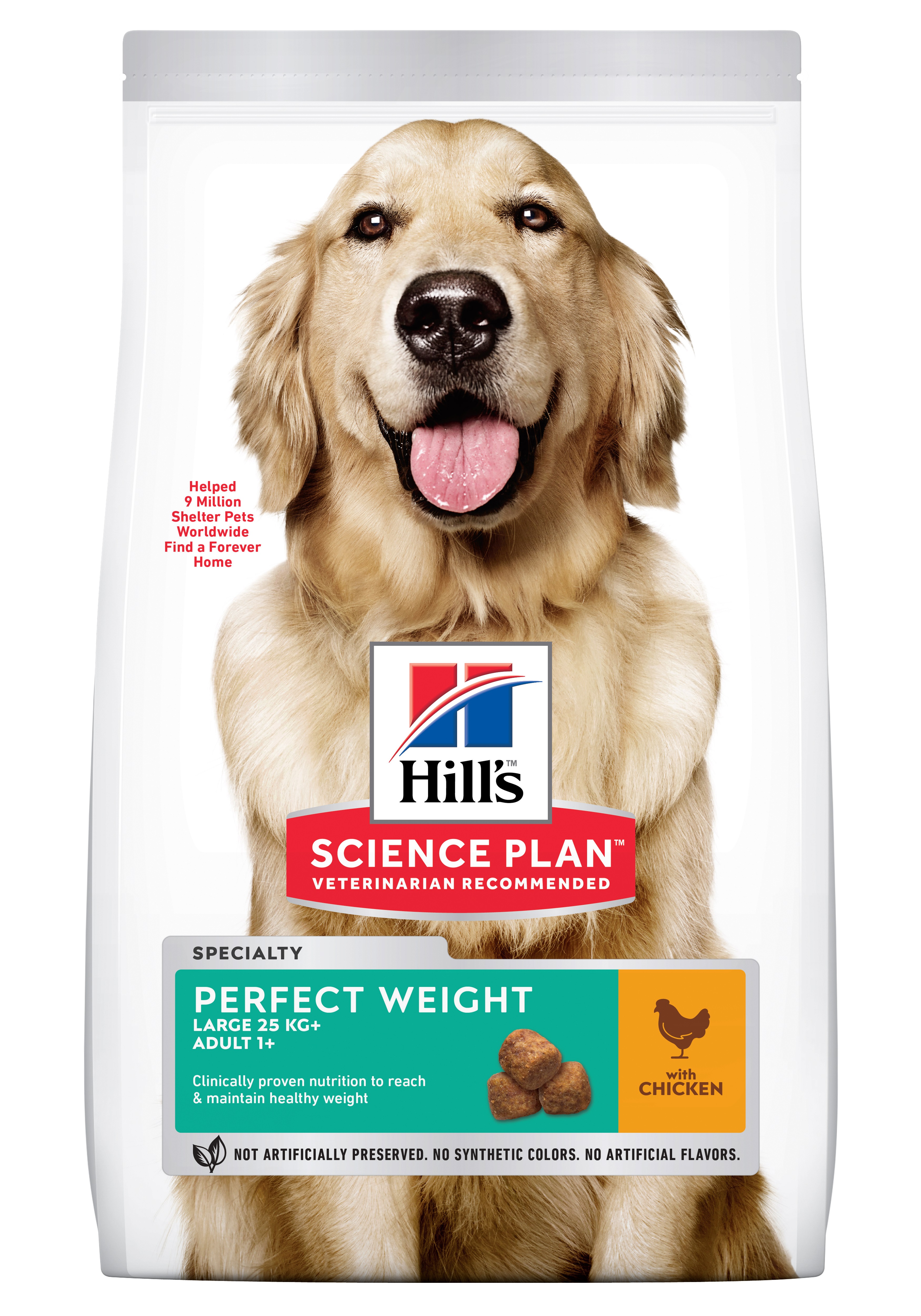 hills science plan perfect weight dog food 12kg