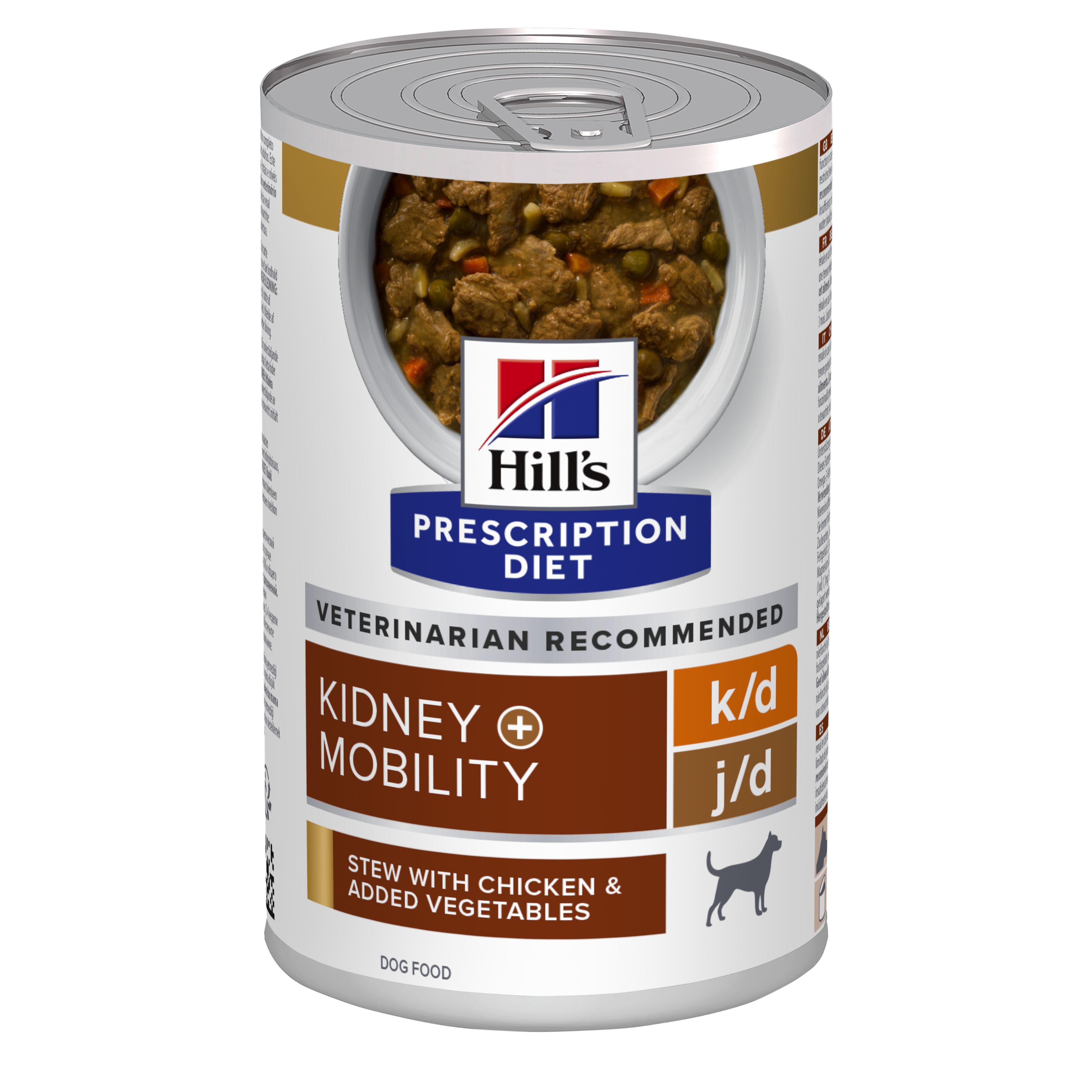 Hill's PD Canine k/d + Mobility Stew Chicken&Vegetables 12x354g