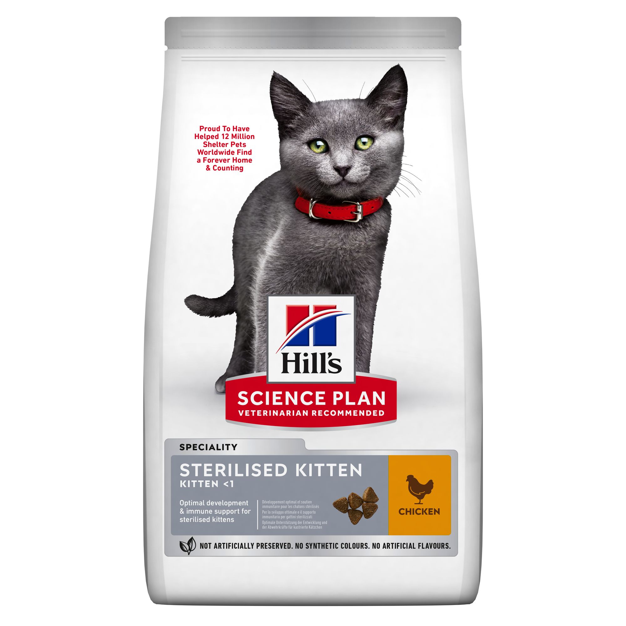 Hill's SP Feline Sterilised Kitten Chicken 1.5kg