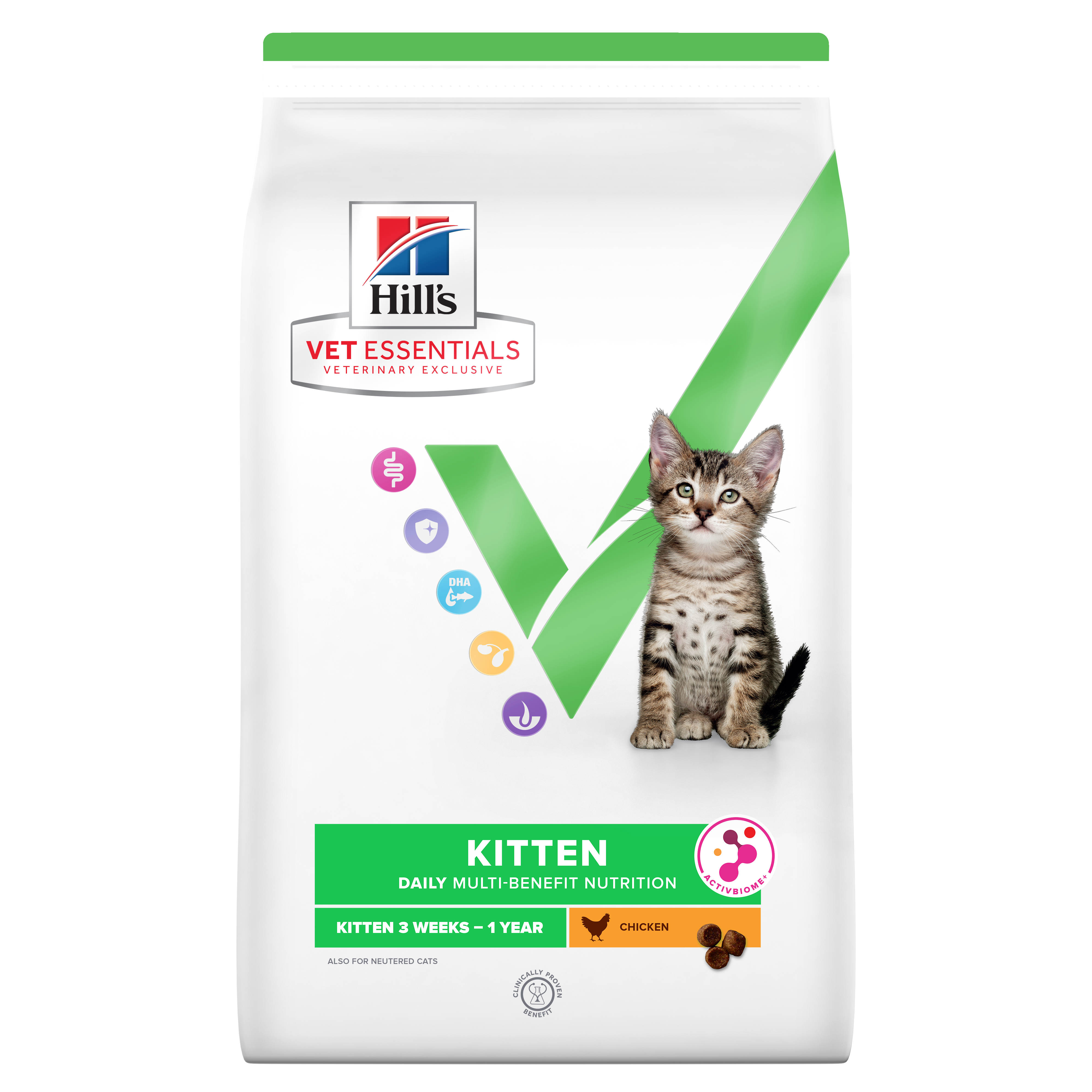 Hill's VE Kitten Multi-Benefit Chicken 3kg