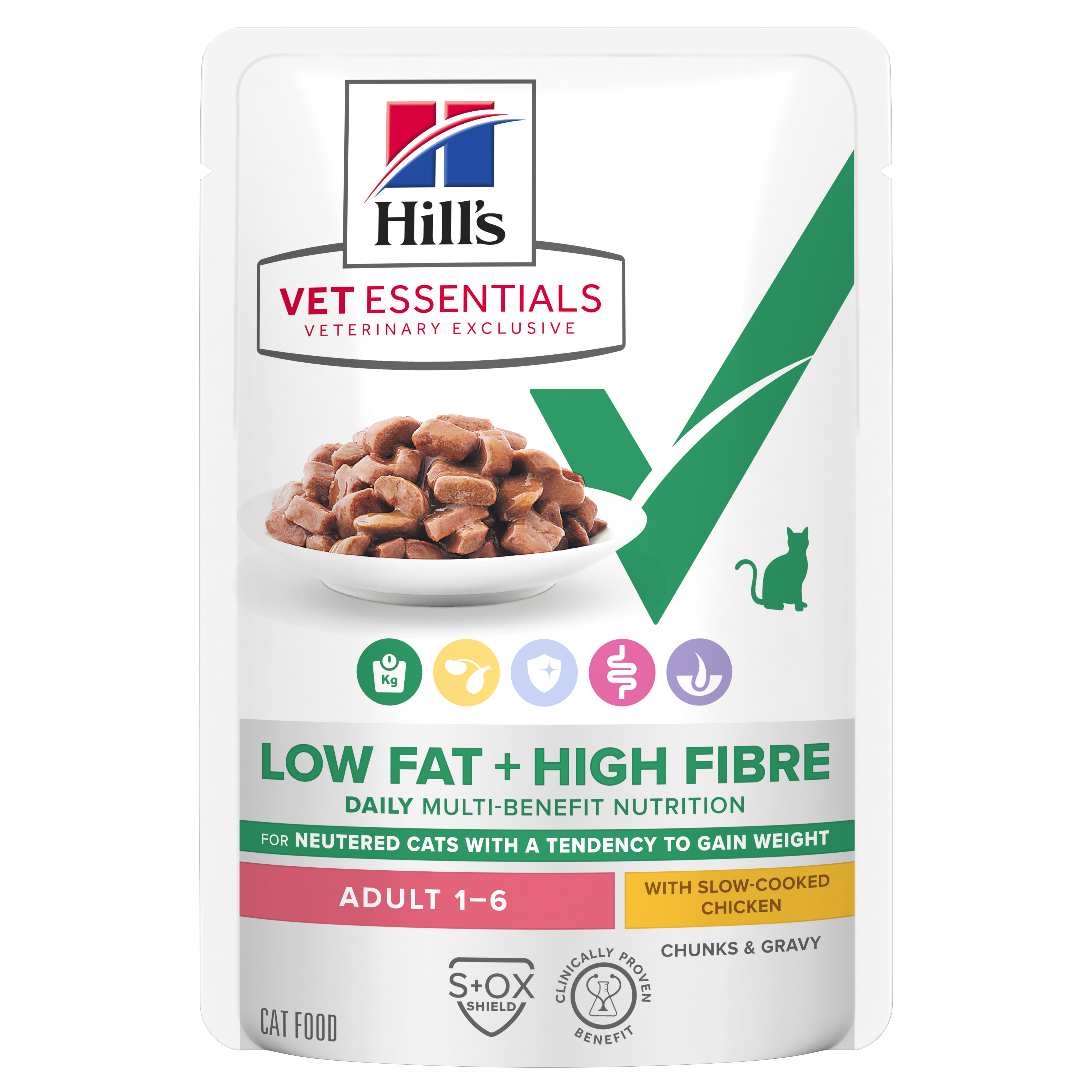 Hill's VE Feline Adult Multi-Benefit+Weight 12x85g