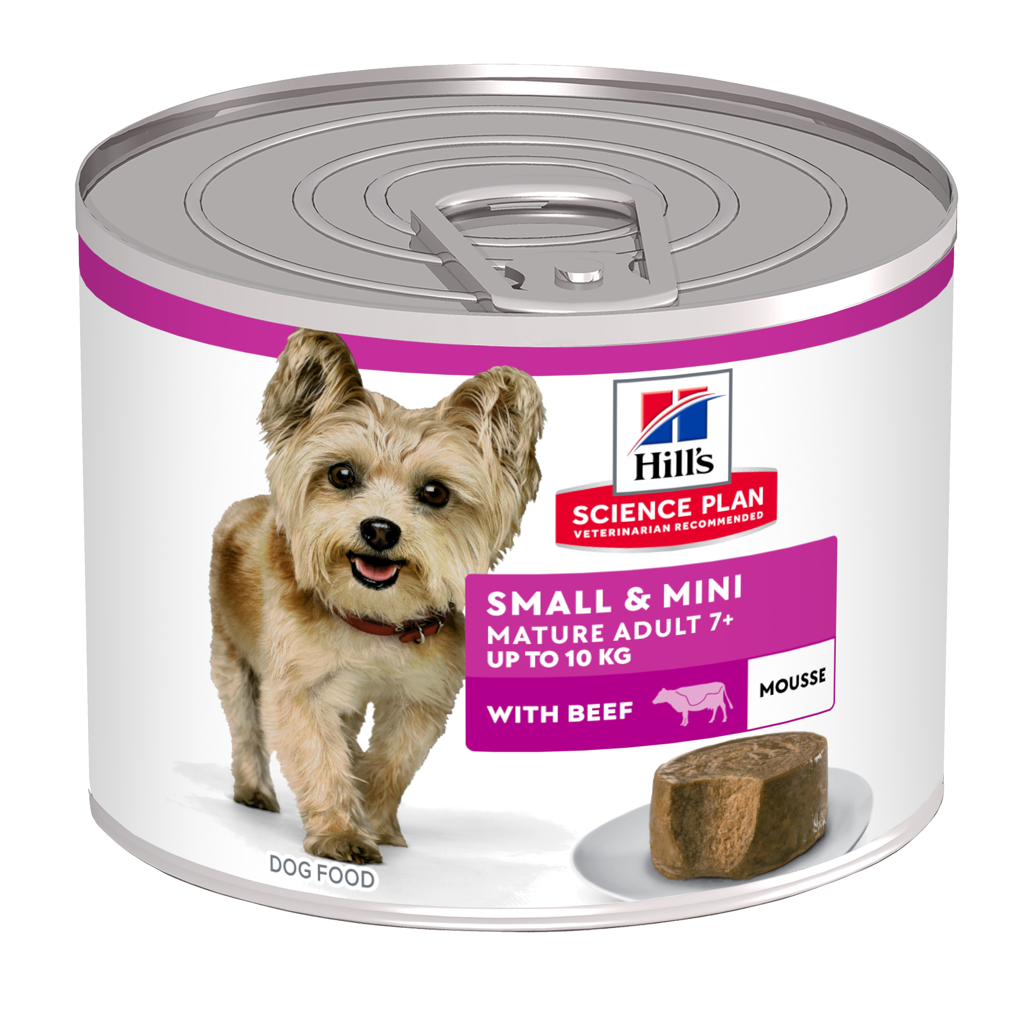 Hill's SP Canine Mature Mousse Small&Mini Beef 12 x 200 g