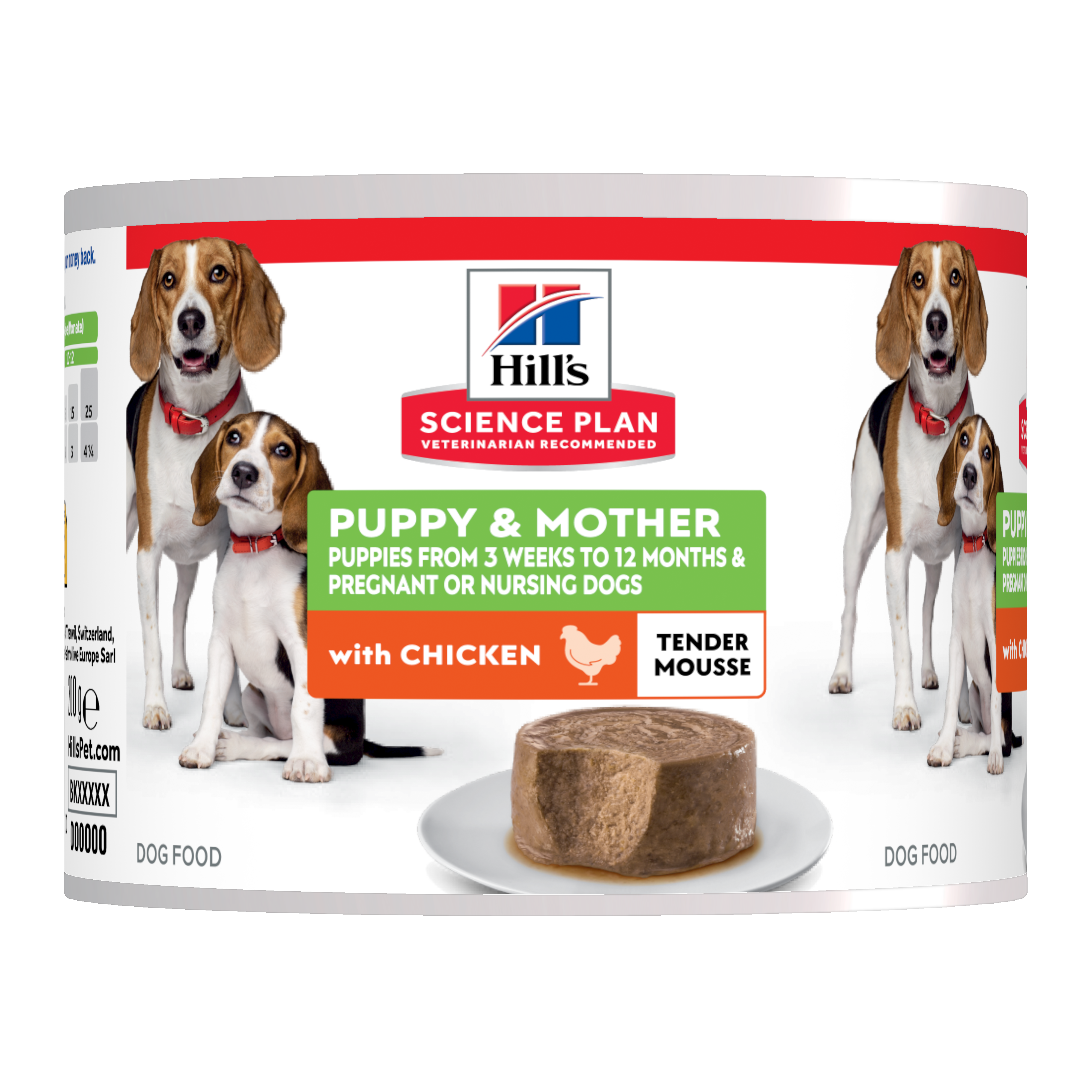 Hill's SP Puppy&Mothter Tuna Mousse Chicken 12 x 200 g