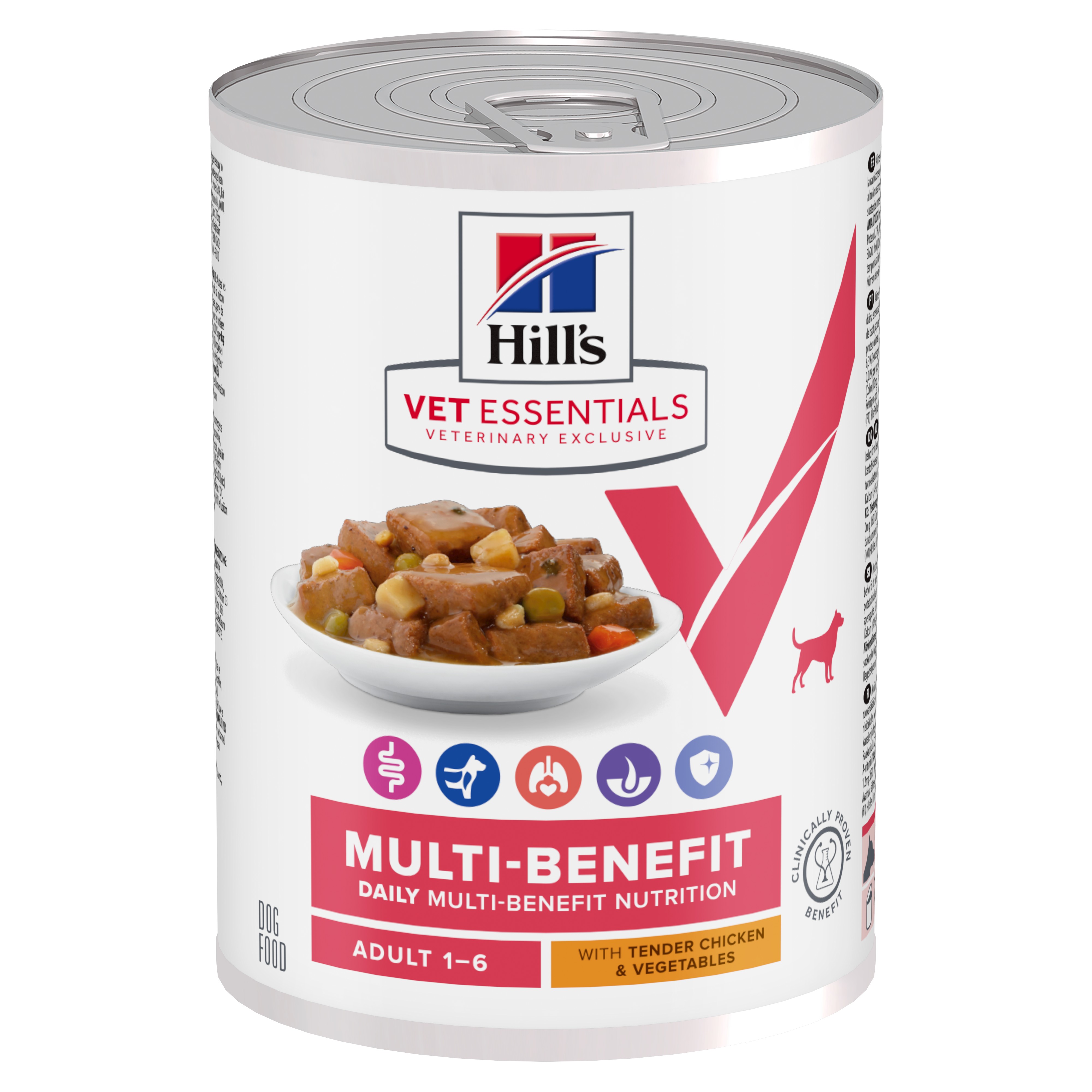 Hill's VE Canine Adult Multi-Benefit Chicken & Veg 12x363g