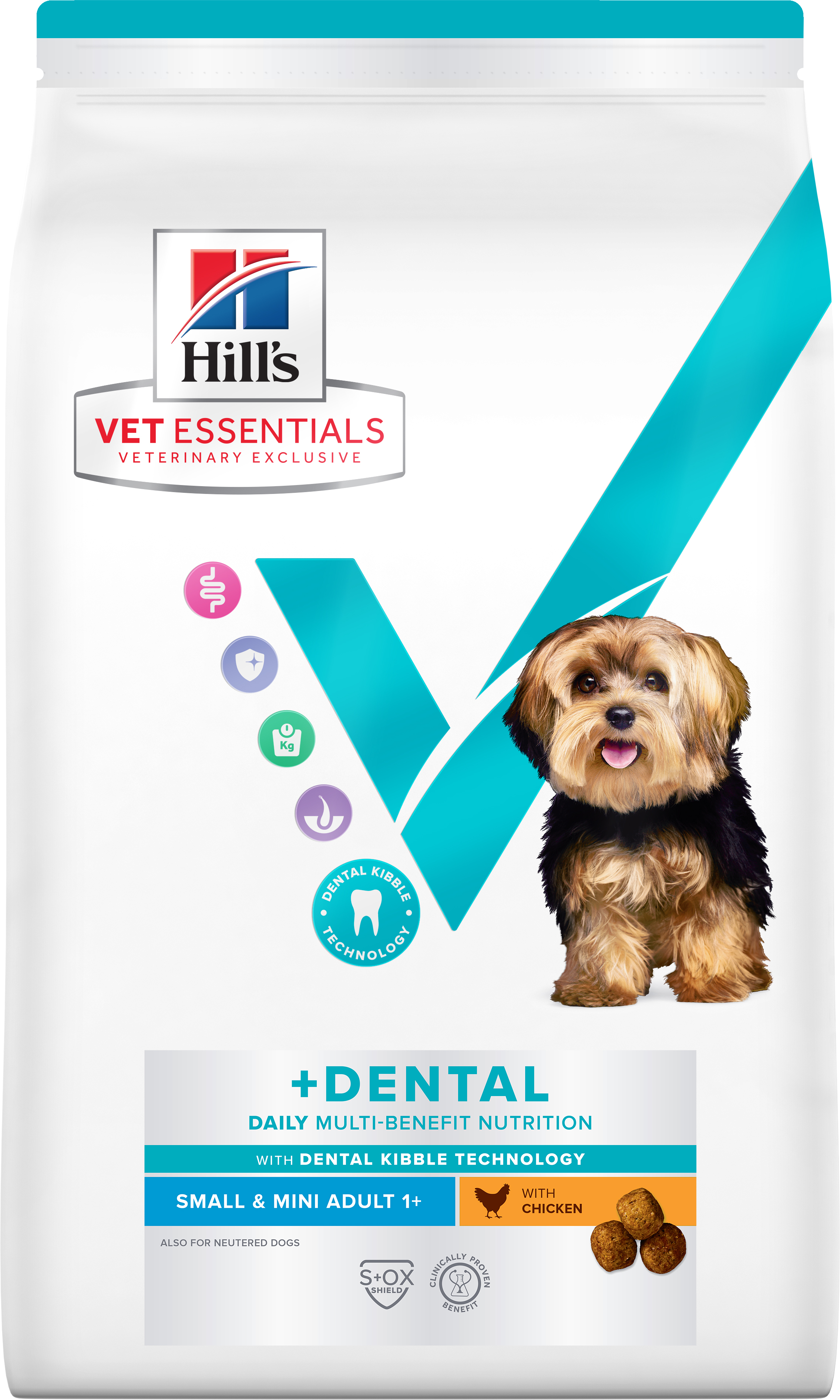 Hill's VE Canine Adult 1+ Multi-Benefit +Dental Small & Mini Chicken