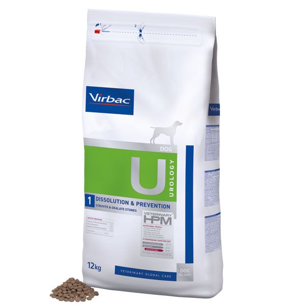 Virbac HPM Dog U1, Urology Dissolution & Prevention 12 kg