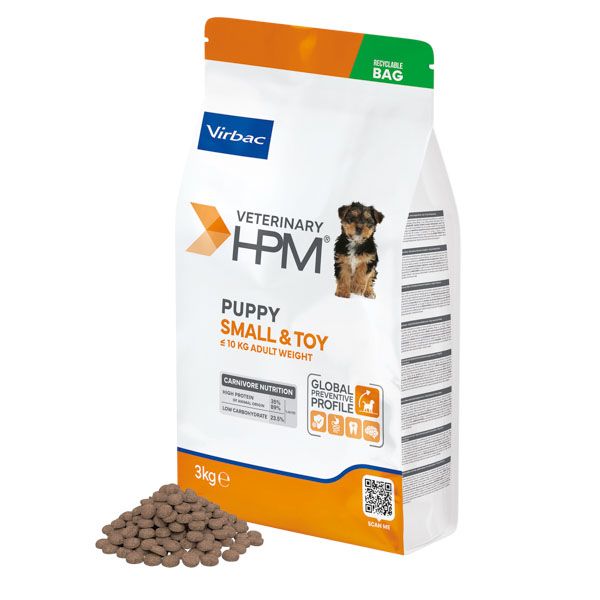 Virbac HPM Puppy Small & Toy 3 kg