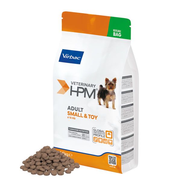 Virbac HPM Adult Small & Toy Dog 1,5 kg