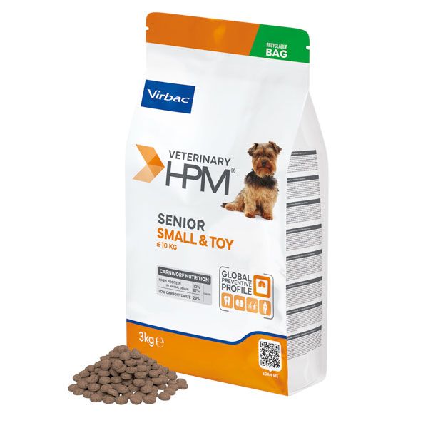 Virbac HPM Senior Small & Toy Dog 3 kg