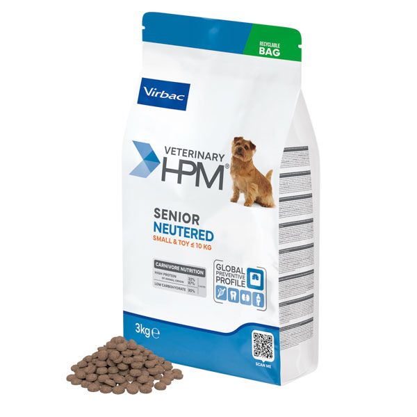 Virbac HPM Senior Neutered Small & Toy Dog 3 kg