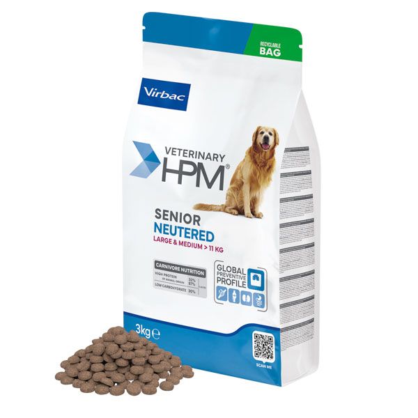 Virbac HPM Senior Neutered Large & Medium Dog 3kg
