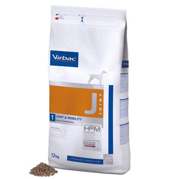 Virbac HPM Dog J1, Joint & Mobility 12 kg