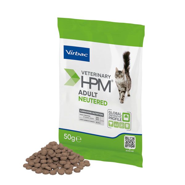 Virbac HPM Adult Neutered Cat 20 x 50 g