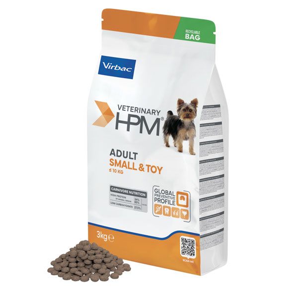 Virbac HPM Adult Small & Toy Dog 3kg