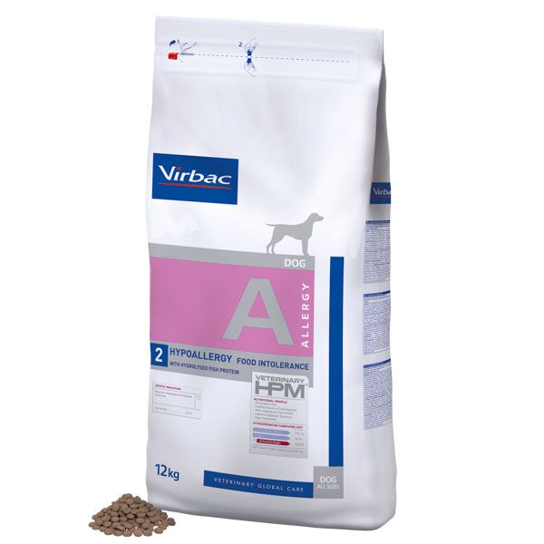 Virbac DOG A2, Allergy Hypoallergy Salmon 12 kg