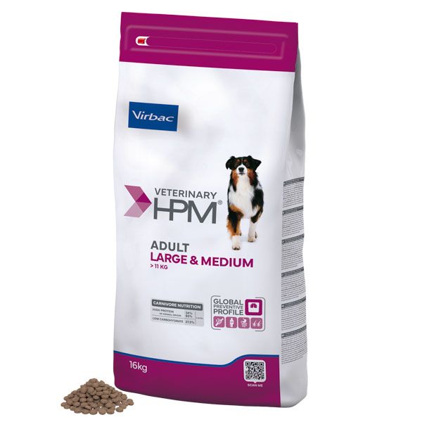 Virbac HPM Adult Large & Medium Dog 16 kg