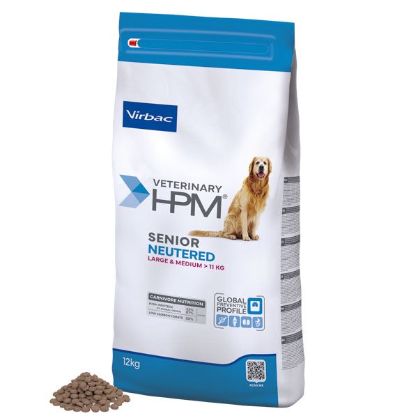 Virbac HPM Senior Neutered Large & Medium Dog 12 kg