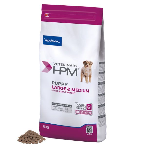 Virbac HPM Puppy Large & Medium Dog 12 kg